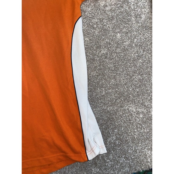 Clemson Tigers Shirt Mens XL Orange Striped Polo Short Sleeve NCAA‎ College - Picture 4 of 9
